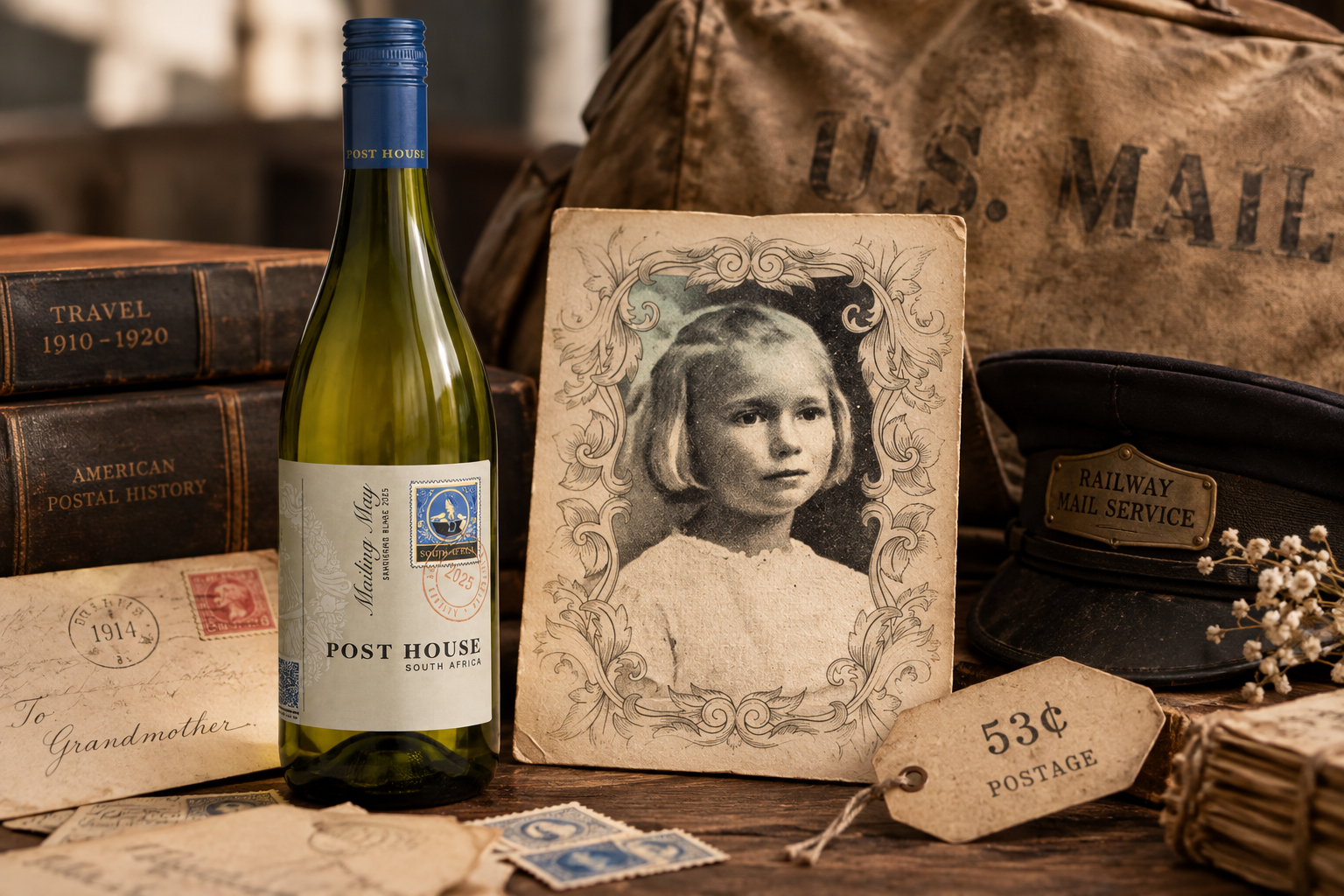 Stamped, Mailed & Uncorked: The True Story Behind Mailing May Sauvignon Blanc