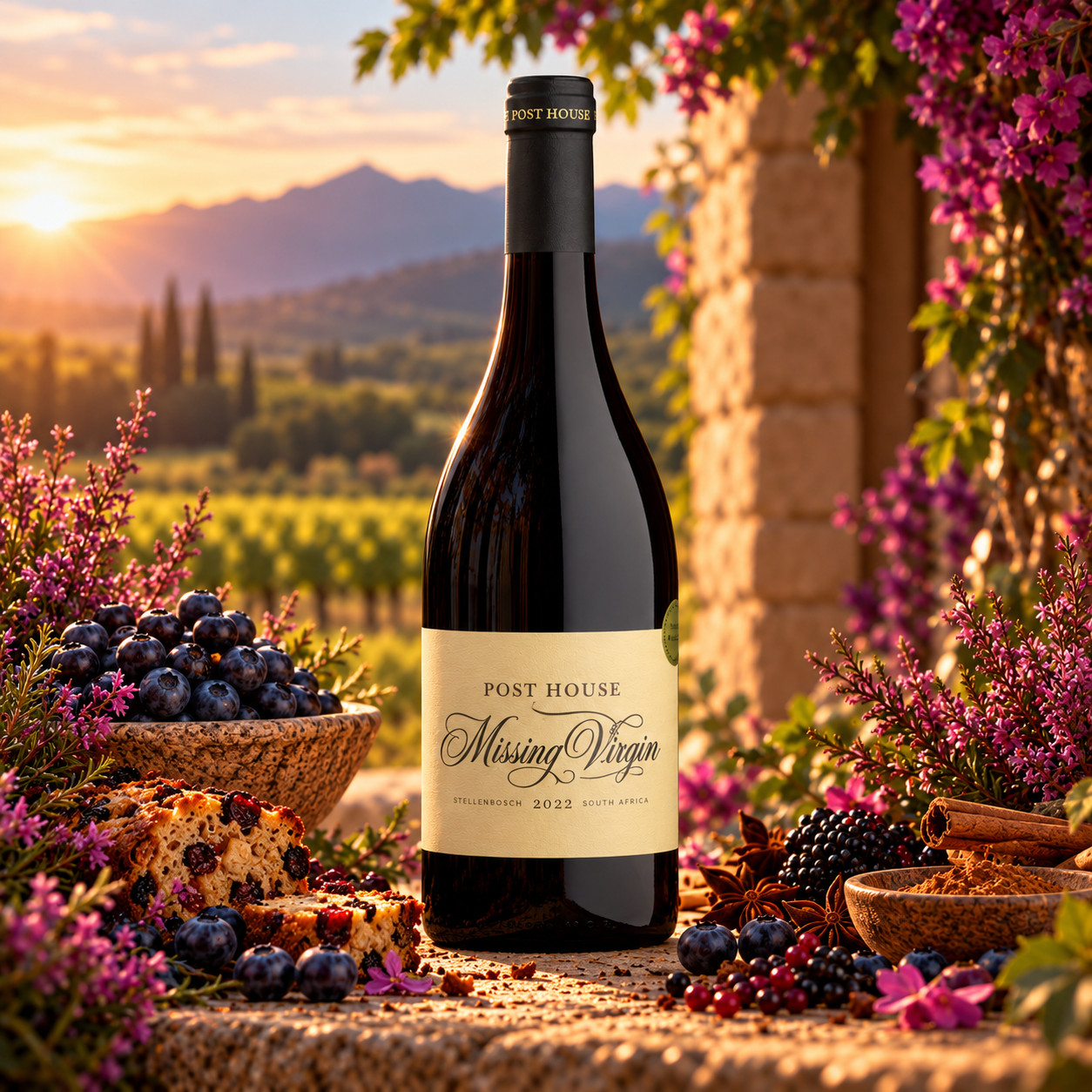 Missing Virgin Pinotage & Verdot Blend 2022