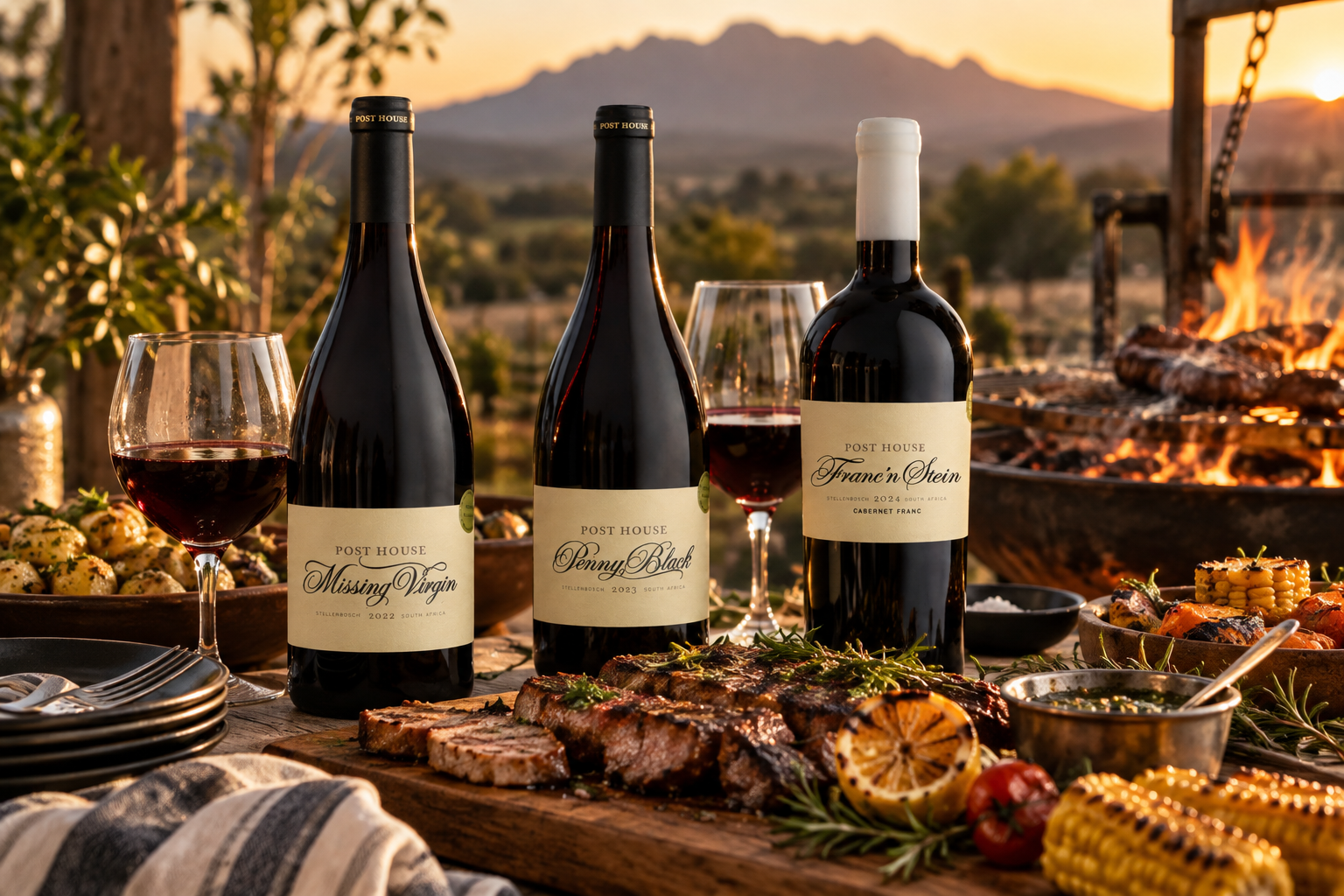 Fire, Smoke & Wine: Pairing Unfiltered Reds with the Flame